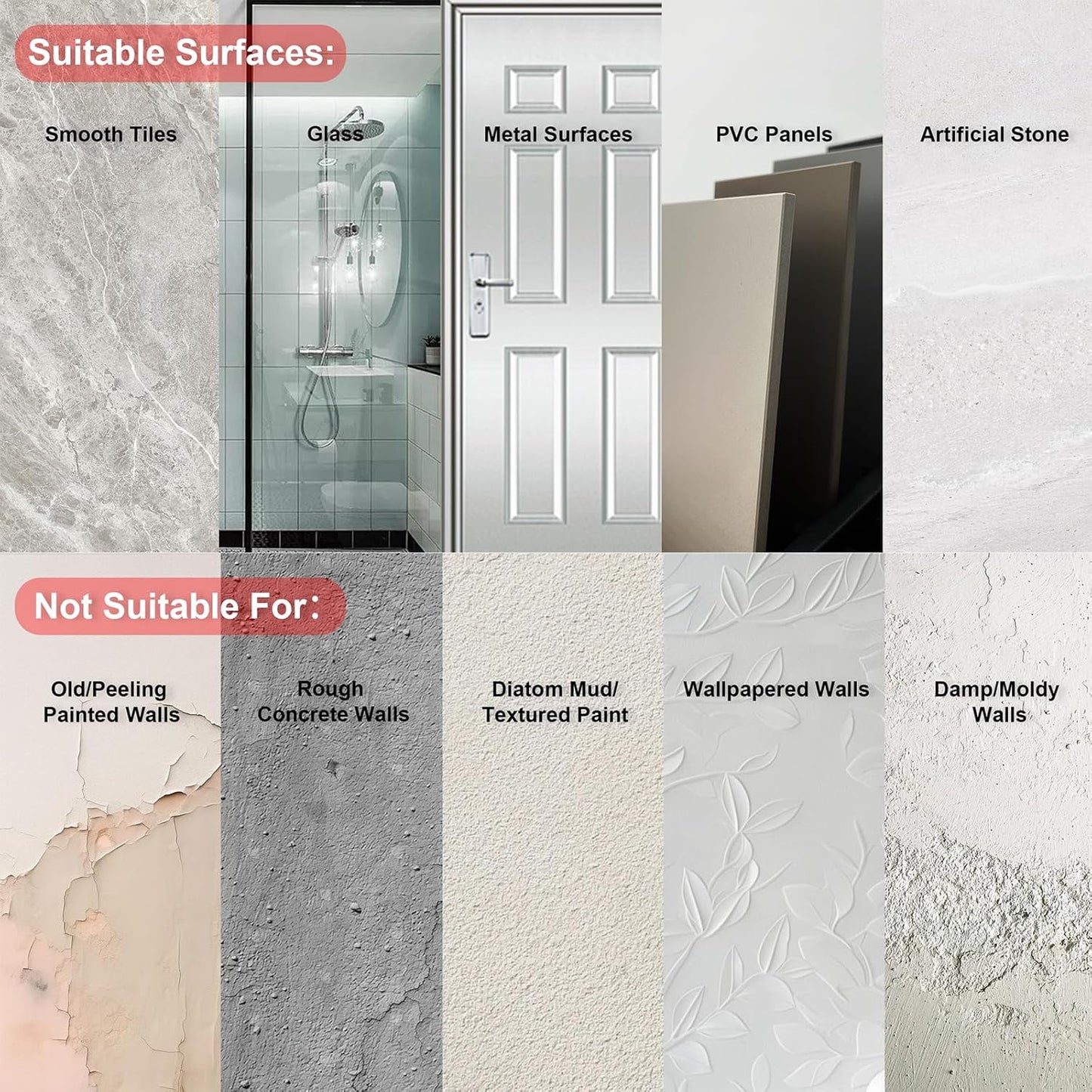 Aluminum Wall Hooks, No Drill Damage-Free Adhesive Hook, Product for Hanging Heavy Duty for Bathroom Kitchen Home (Double Square Gold Hook, 4)