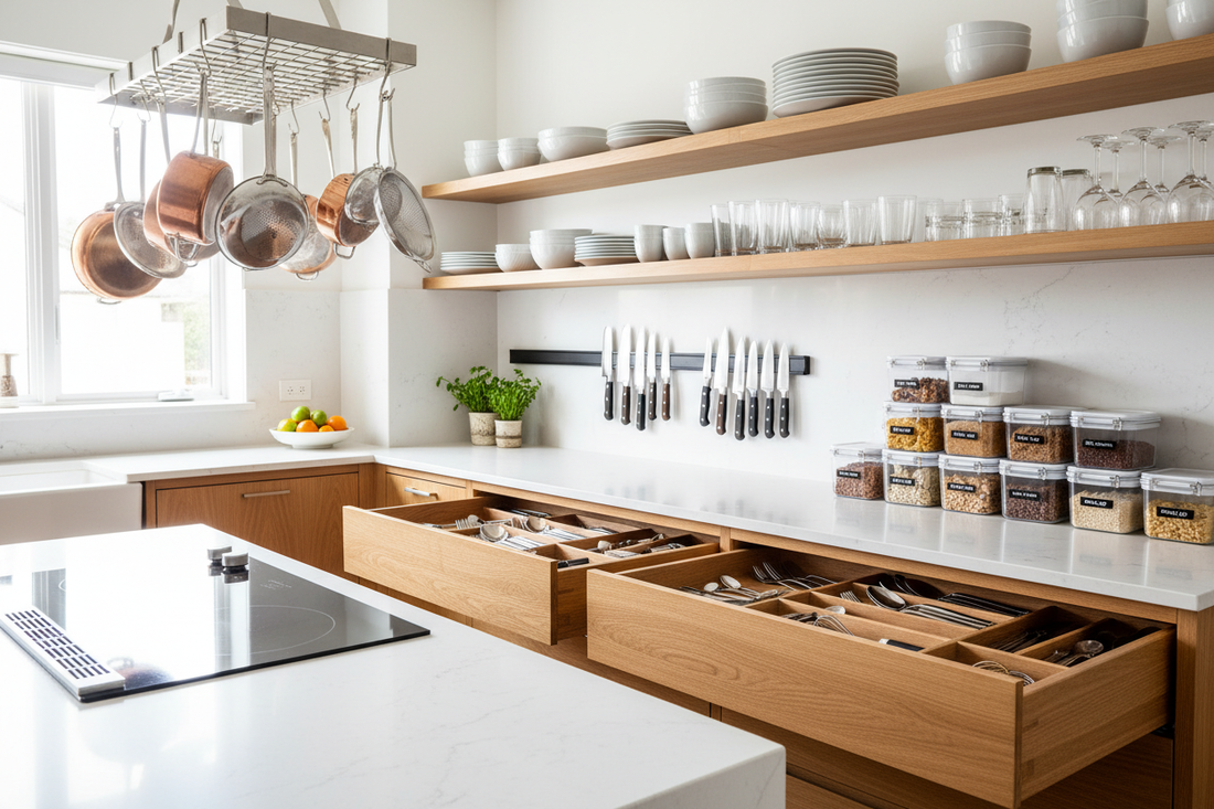 5 Easy Ways to Organize Your Kitchen and Maximize Space