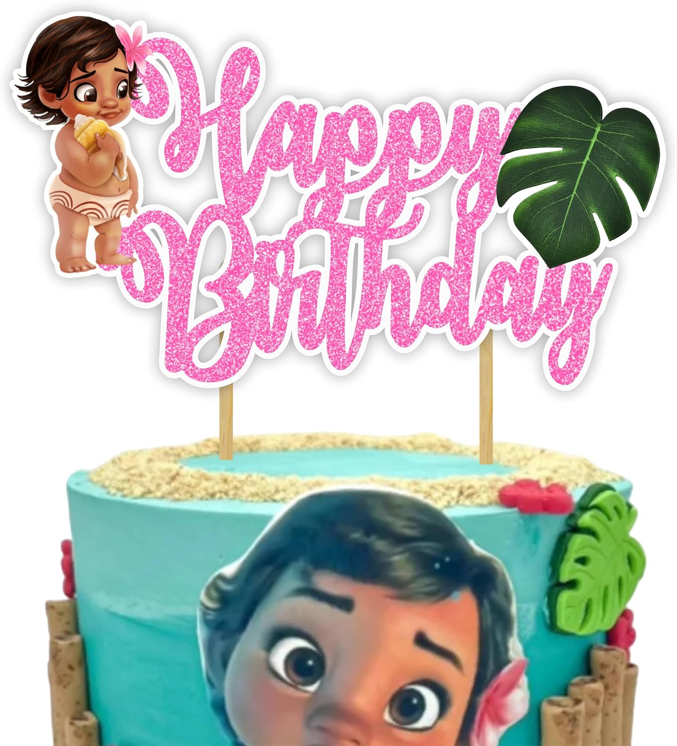 Seyal® Bby Mna Happy Birthday Topper